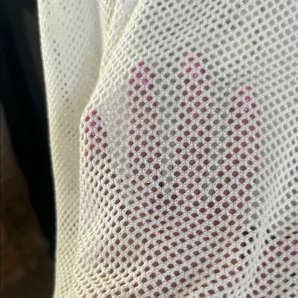 Elegant White Embroidered Women's Sweater/Cardigan. Size 2X - Picture 6 of 11